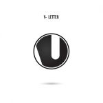 Creative V-letter Icon Abstract Logo Design.v-alphabet Symbol Stock Photo