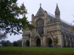 St Albans Cathedral Stock Photo