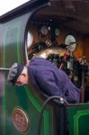 Sheffield Park, East Sussex/uk - September 8 : Fireman Of The C Stock Photo