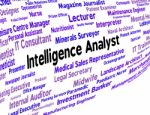 Intelligence Analyst Representing Intellectual Capacity And Analysts Stock Photo