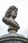 Bust Of Frederick Ii, Landgrave Of Hesse-homburg In Friedrichsdo Stock Photo