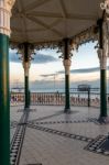 Brighton, East Sussex/uk - January 26 : View Of A Bandstand In B Stock Photo