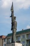 Targu Mures, Transylvania/romania - September 17 : Statue Of The Stock Photo