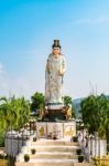 Goddess Of Mercy Known As Quan Yin Or Guan Yin Or Guan Yim Stock Photo