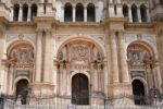 Malaga, Andalucia/spain - July 5 : View Towards The Cathedral In Stock Photo