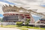 The National Stadium Of Costa Rica Is A Multipurpose Stadium In Stock Photo