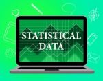 Statistical Data Shows Web Site And Analyse Stock Photo