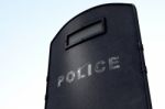 Police Shield Stock Photo