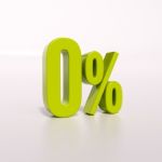 Percentage Sign, 0 Percent Stock Photo