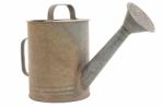 Old Watering Can Stock Photo