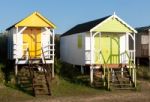 Nunstanton, Norfolk/uk - June 2 : Beach Huts At Hunstanton Norfo Stock Photo