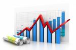 Economical Chart And Graph Stock Photo