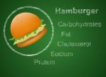Nutrition Hamburger Stock Photo