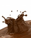 Chocolate Splash Stock Photo