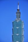 Taipei 101 Building Stock Photo