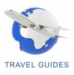 Travel Guides Means Holiday Tours 3d Rendering Stock Photo