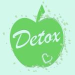 Health Detox Indicates Preventive Medicine And Apples Stock Photo