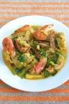 Fried Crab In Yellow Curry Stock Photo