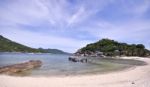 Nang Yuan Beach - Thailand Stock Photo