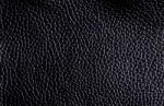 Anil Soft Black Leather Stock Photo