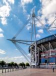 The Millennium Stadium At Cardiff Arms Park Stock Photo