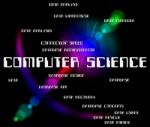 Computer Science Indicates Information Technology And Biology Stock Photo