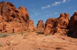 Valley Of Fire Stock Photo