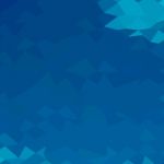 Blue Abstract Low Polygon Background Stock Photo