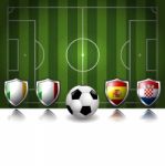 Group C Of 2012 Europe Soccer Stock Photo