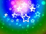Stars Background Means Star Pattern Or Fantasy Effect Stock Photo