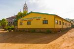 Catholic Church In Dilla, Ethiopia Stock Photo