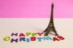 Christmas In Paris Stock Photo
