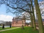 Holland Castle On Water De Haar Stock Photo