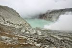 Kawah Ijen Volcano Stock Photo