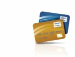 Credit Card Stilizzate Stock Photo