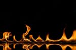 Flame Burning Hot Stock Photo