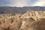 Zabriskie Point, Death Valley Stock Photo