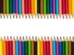 Stock Photo - Multicolored Pencils Isolated On White Background Stock Photo