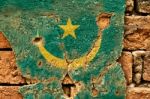 Grunge Flag Of Mauritania Stock Photo