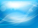 Blue Abstract Techno Background Stock Photo