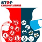 Icon Of Coronavirus And Respiratory Pathogens Of Human Stock Photo
