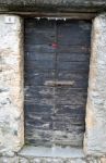 Old Wooden Door Stock Photo