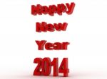 2014 Happy New Year 1 Stock Photo