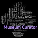 Museum Curator Meaning Occupation Recruitment And Career Stock Photo