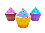  Royalty-free Stock Photo Yummy Cup Cake Stock Photo