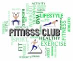 Fitness Club Means Working Out Gym Membership Stock Photo