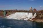 Beautiful View Of The Niagara Falls Stock Photo