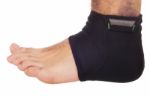Ankle Sprain Support Stock Photo