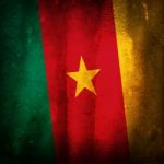 Old Grunge Flag Of Cameroon Stock Photo