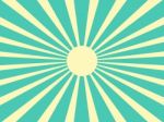Sunrays Retro Stock Photo